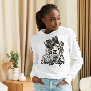 "DIVINE REIGN" Unisex Hooded Long-sleeve Tee