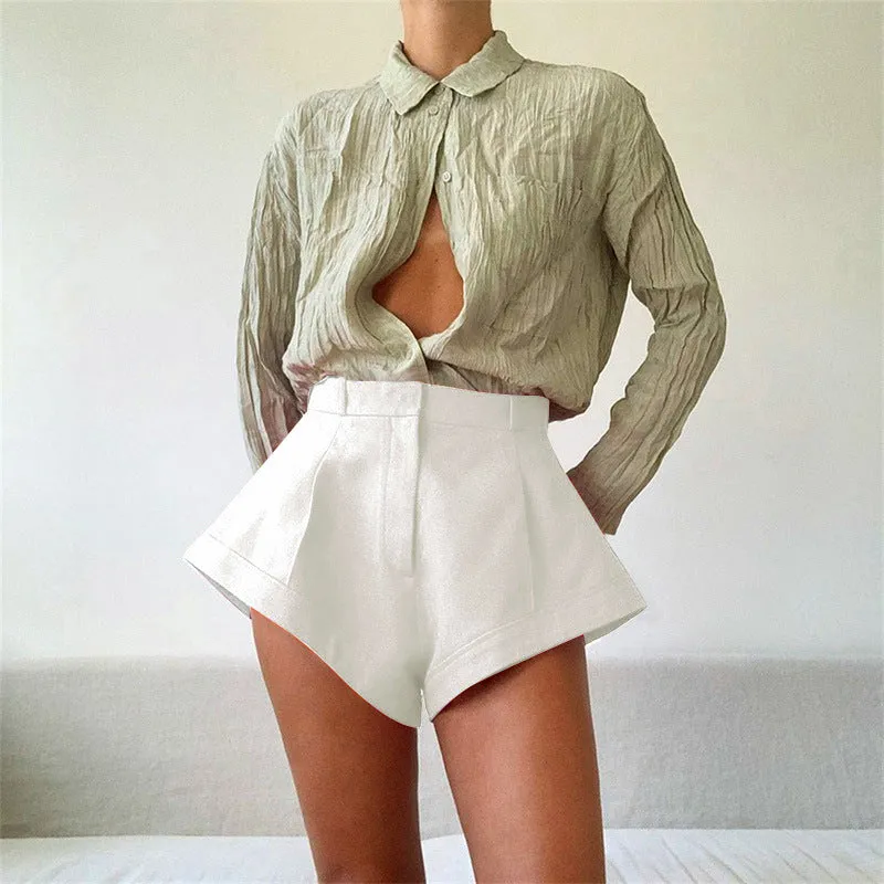"FIVE COLOR FLASH HIGH WAIST" SHORTS N111002