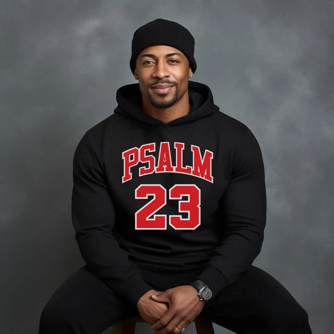 "Psalm 23" Hoodie (Black)