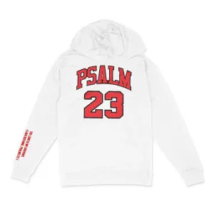 "Psalm 23" Hoodie (White)