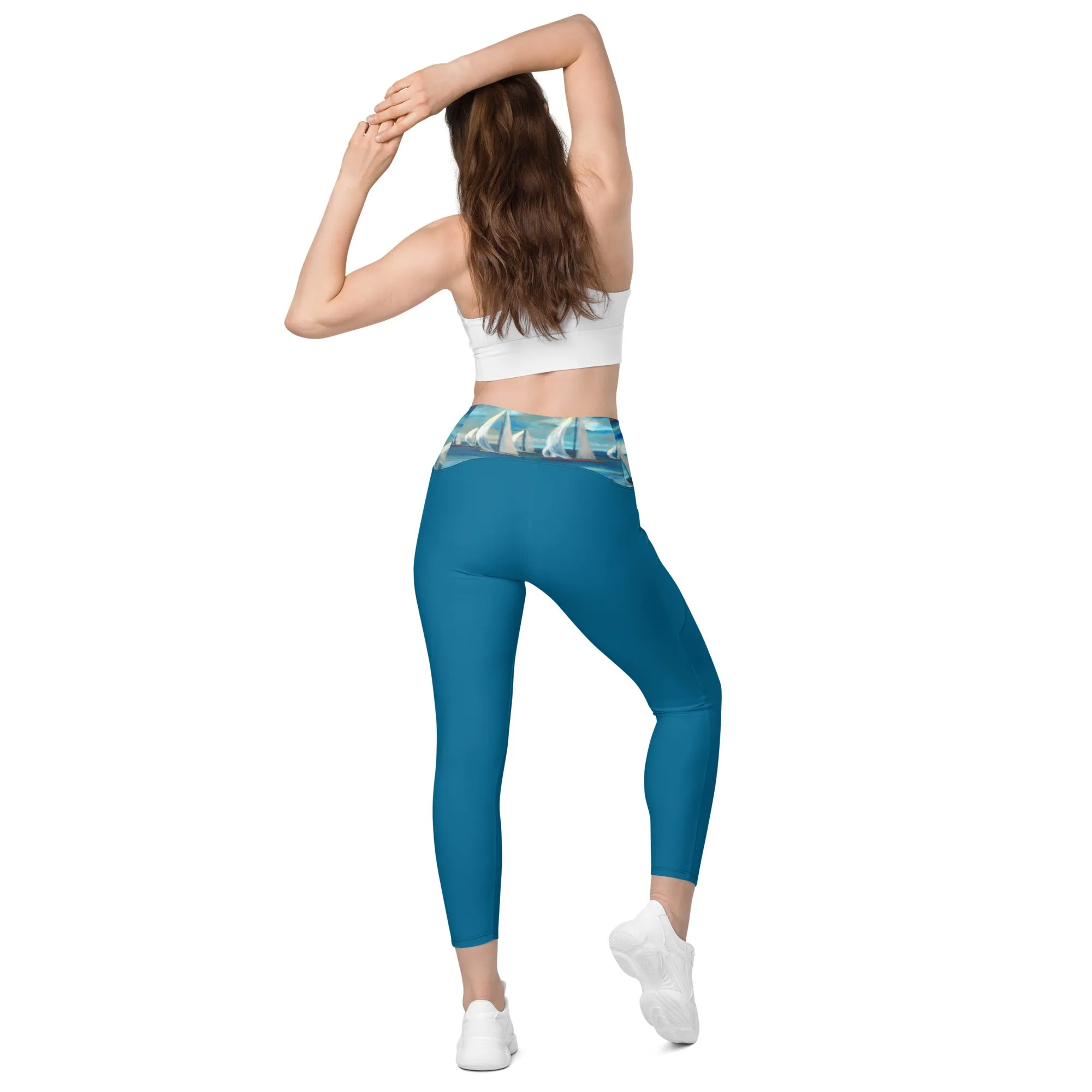 "Trojans Win Again" Women's Leggings with pockets