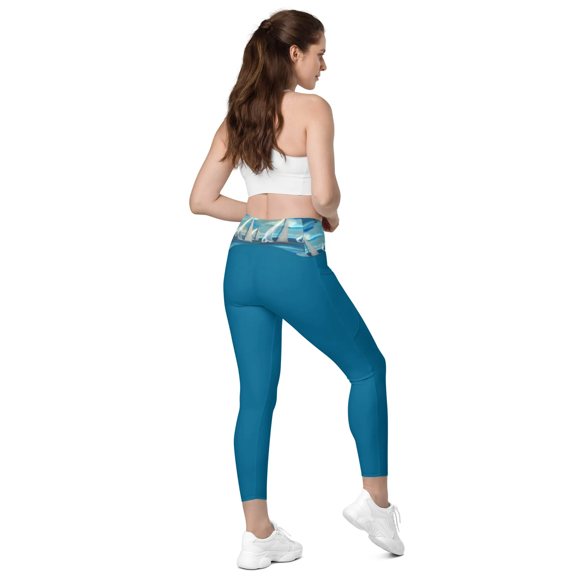 "Trojans Win Again" Women's Leggings with pockets