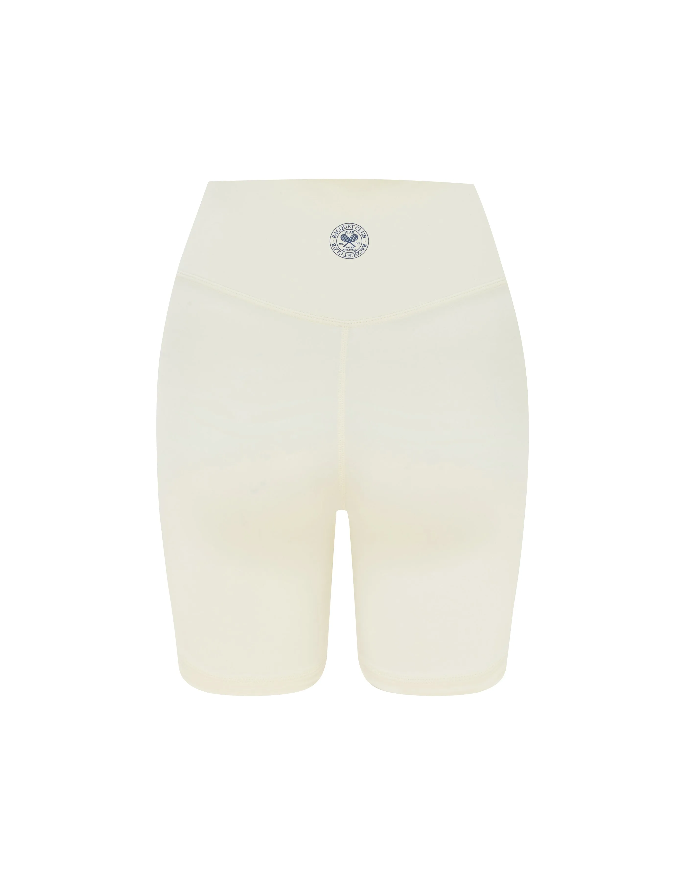 Racquet Club Midi Bike Shorts - Cream