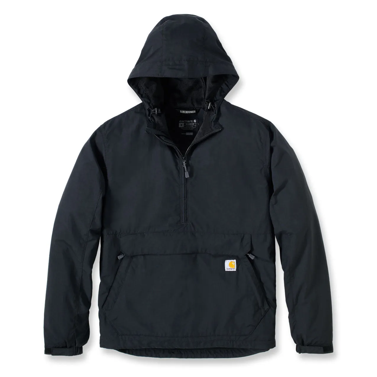 RAIN DEFENDER™ LIGHTWEIGHT PACKABLE ANORAK Black