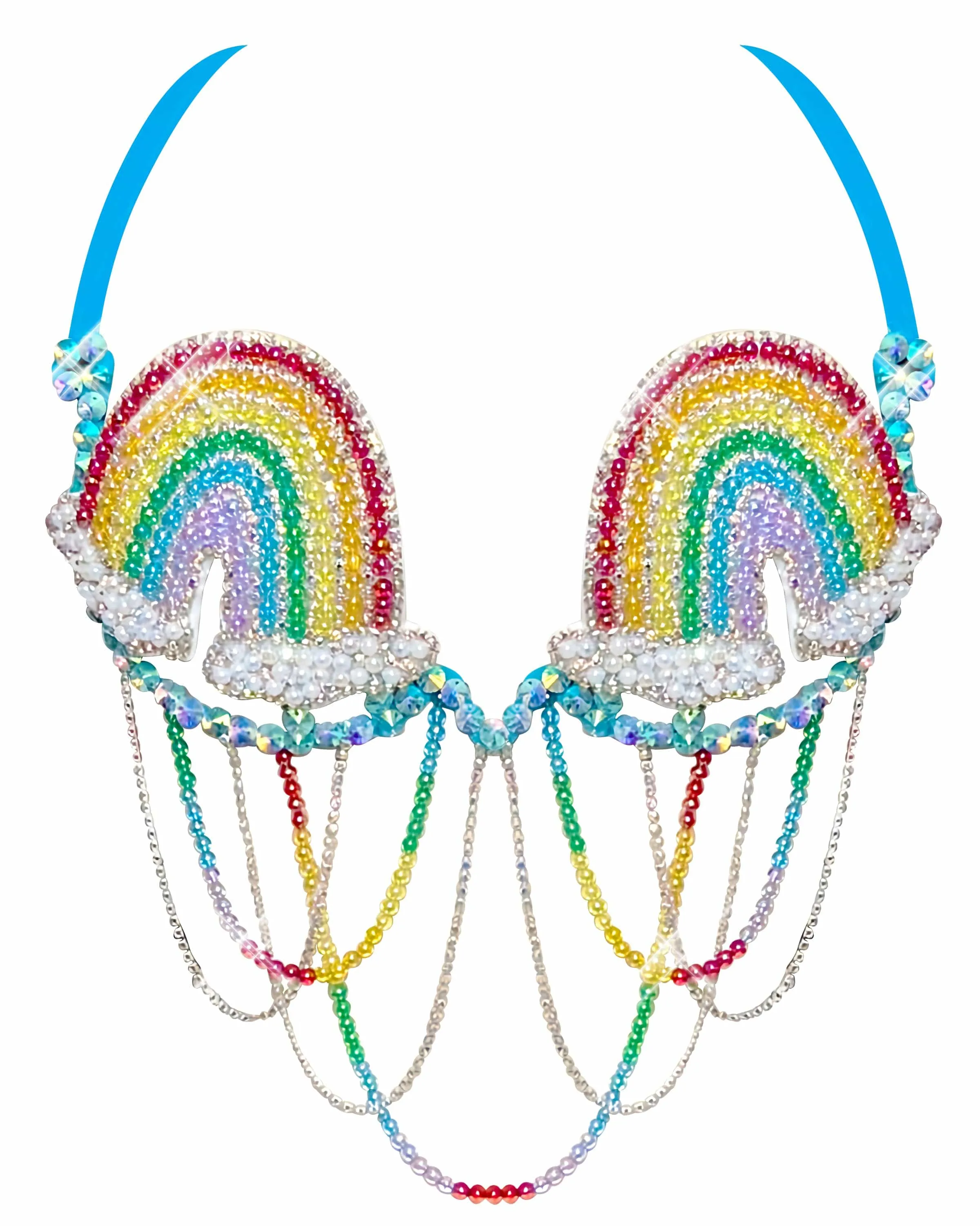 Rainbow Happy Meal Carnival Bra