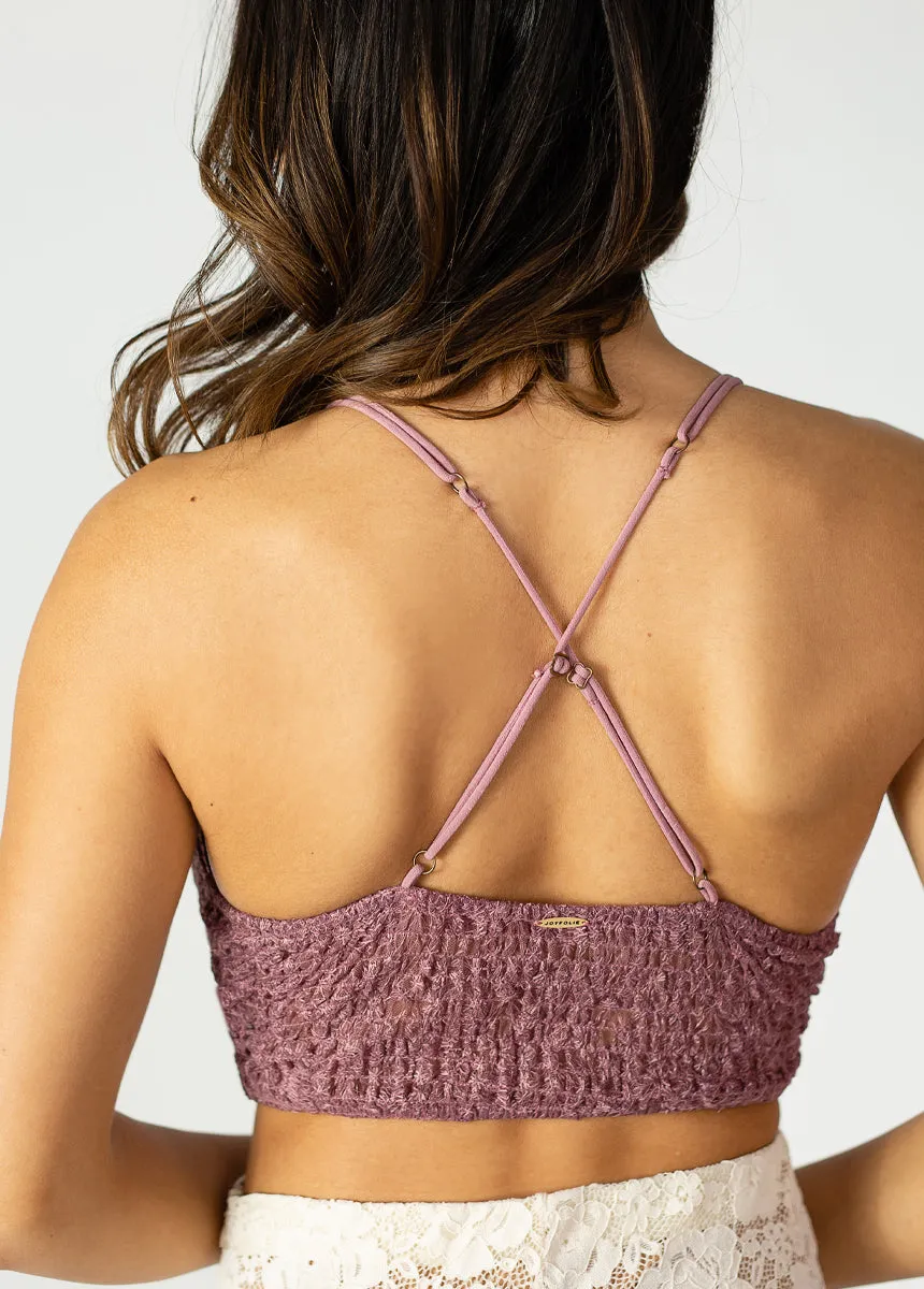 Rara Bralette in Dusty Orchid