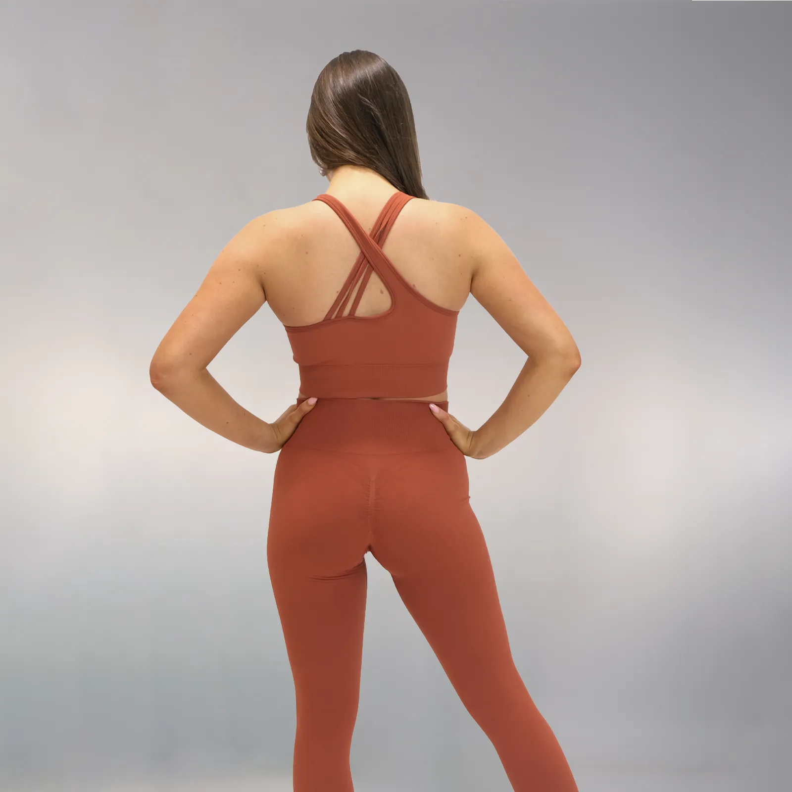 Reactive Leggings - Cinnamon
