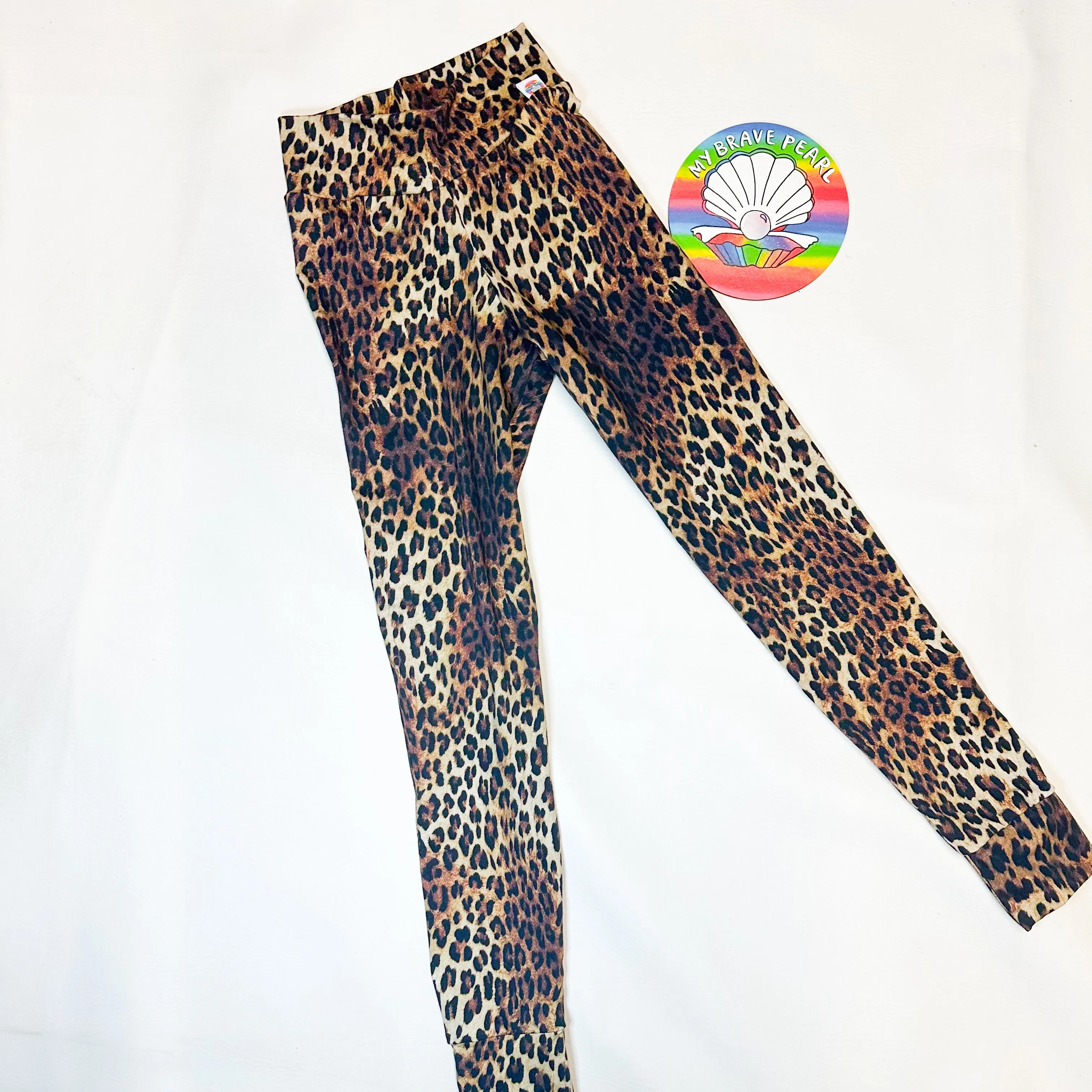 Ready To Ship 9-10Y Leopard Leggings