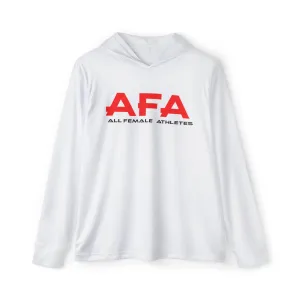 Red and Black All Female Athletes Men's Sports Warmup Hoodie