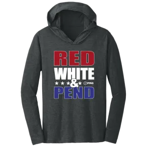 Red White & Pend - Hoodie Shirt