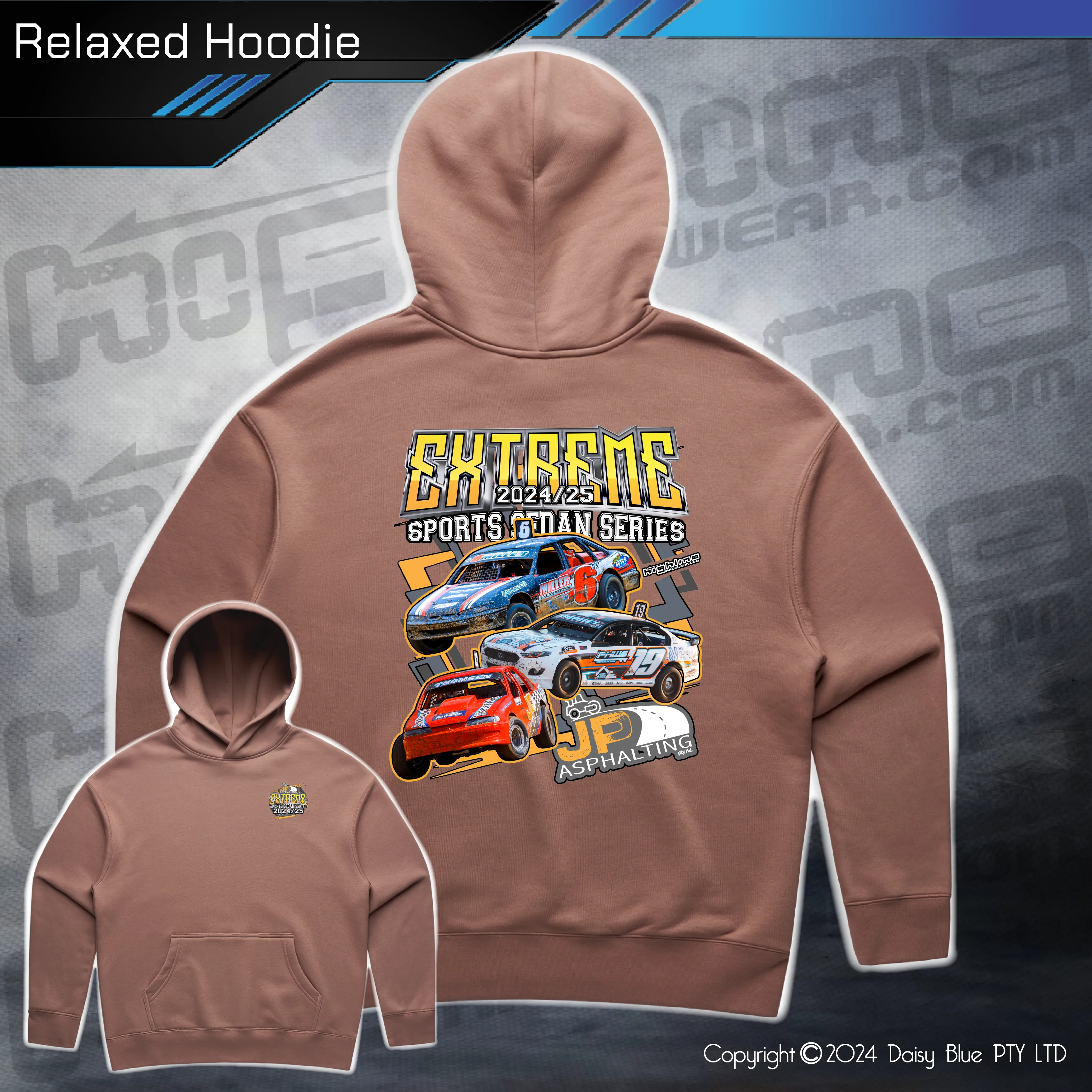 Relaxed Hoodie - JP Asphalting EXTREME Sports Sedan Series 2024/25