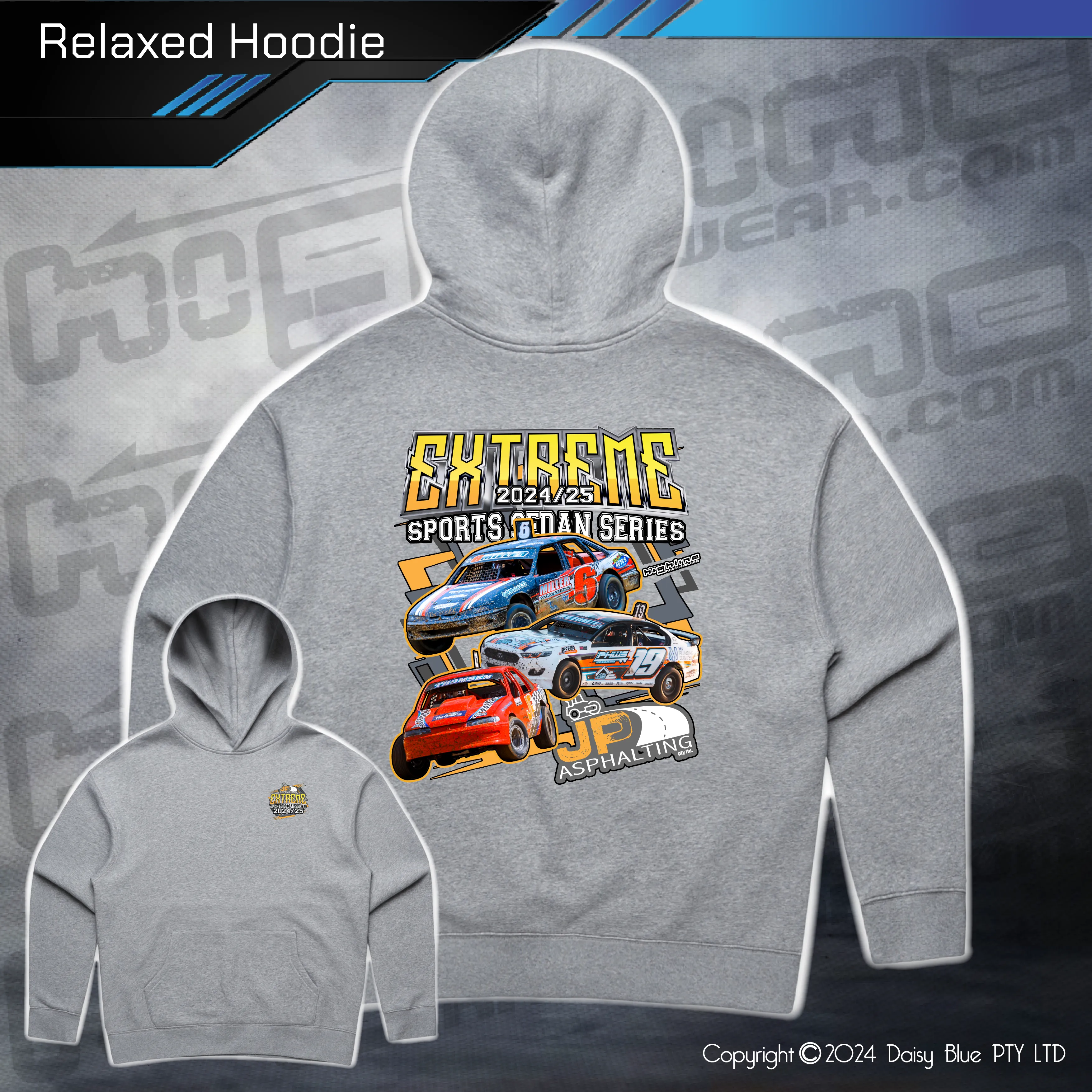 Relaxed Hoodie - JP Asphalting EXTREME Sports Sedan Series 2024/25
