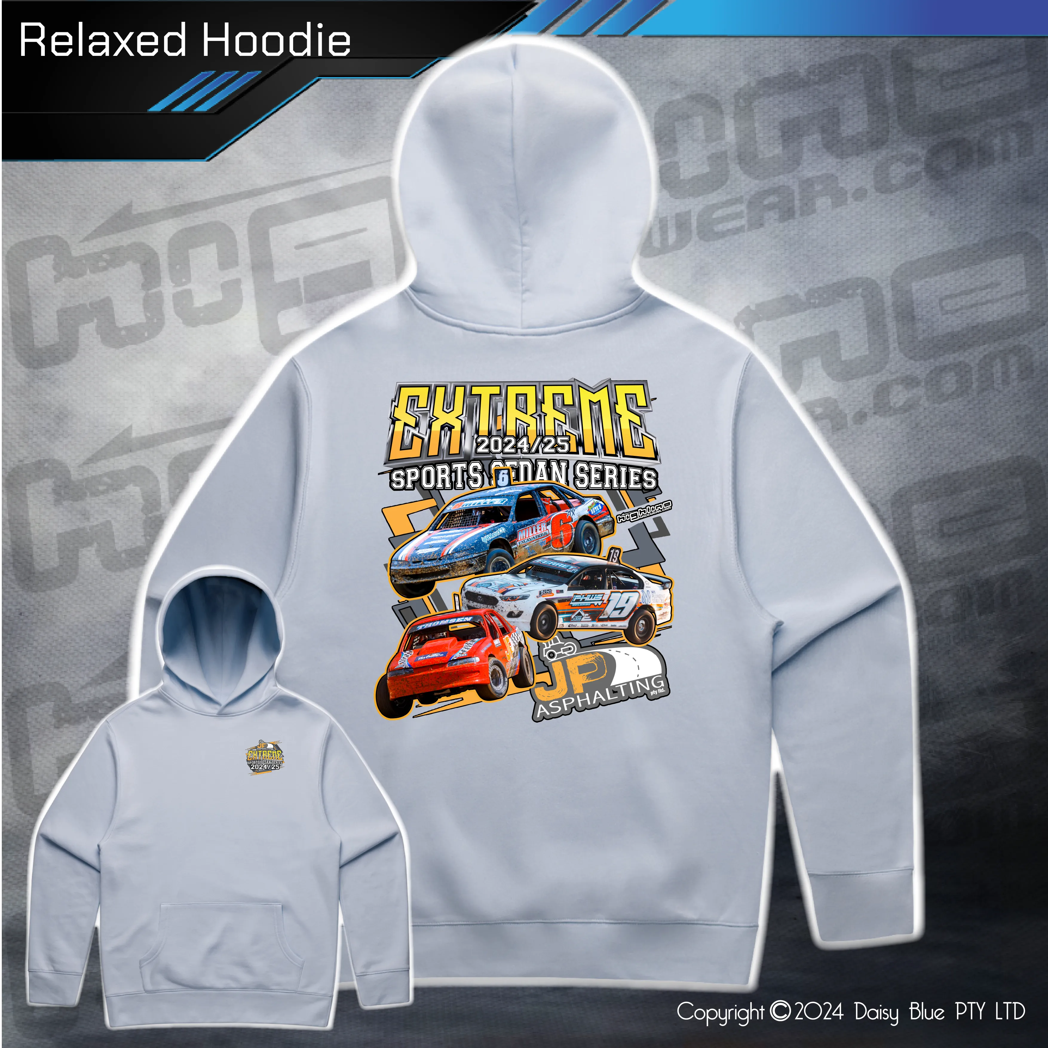 Relaxed Hoodie - JP Asphalting EXTREME Sports Sedan Series 2024/25