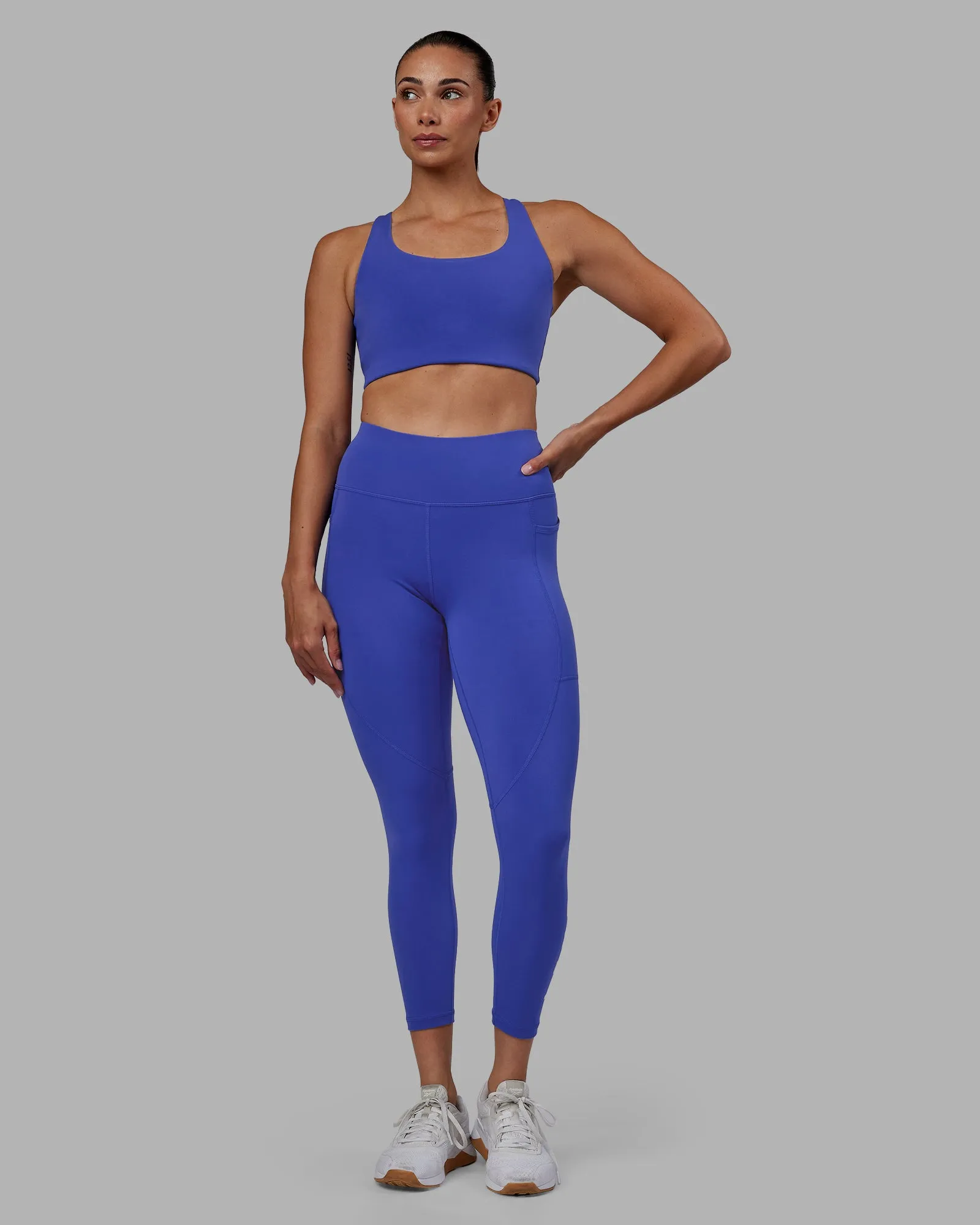 Rep 7/8 Length Tight - Power Cobalt-White