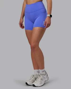 Rep X-Short Tight - Baja Blue-White