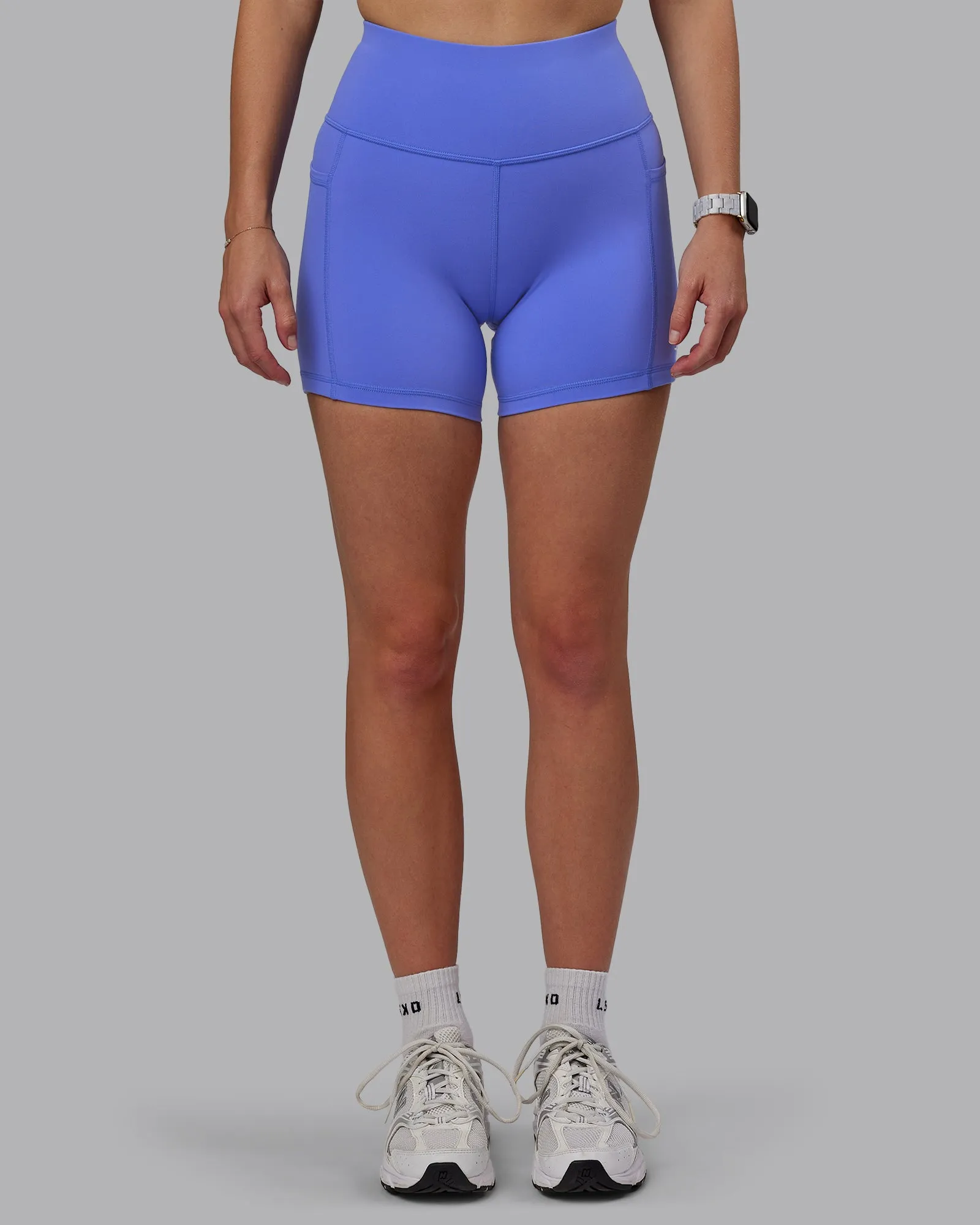 Rep X-Short Tight - Baja Blue-White