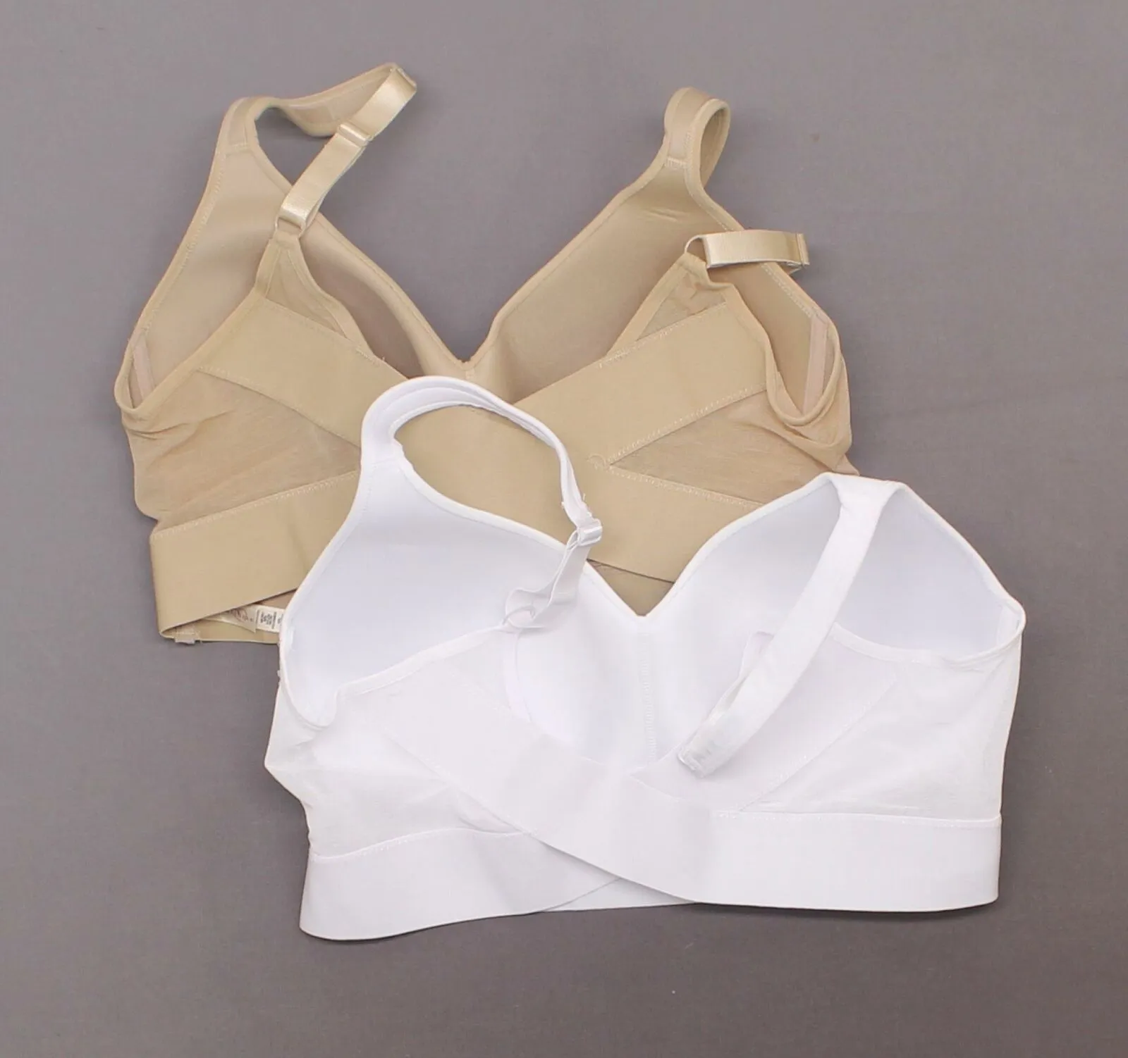 Rhonda Shear 2 Pack Molded Cup Bras With Mesh Back Detail