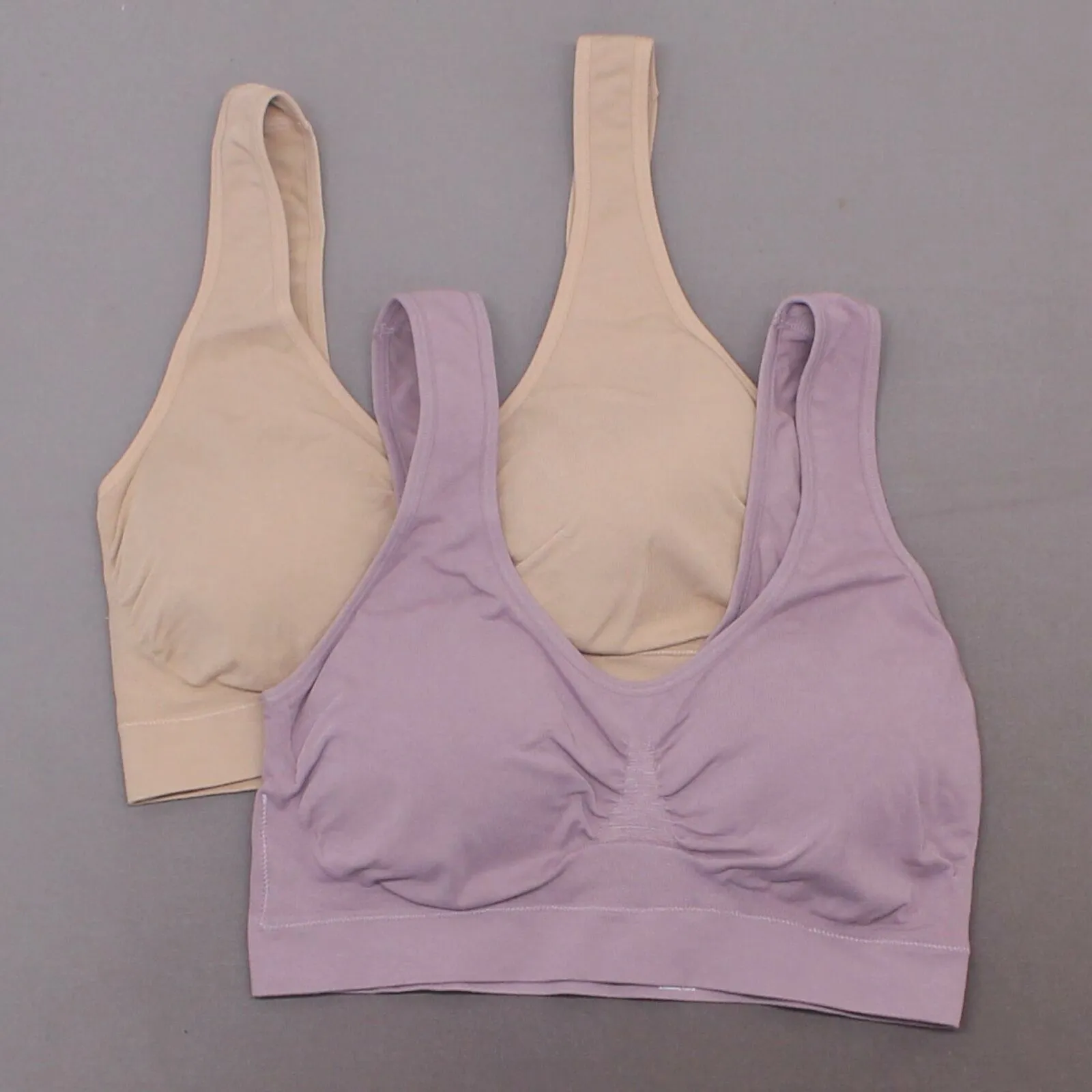 Rhonda Shear Plus Size 2 Pack Seamless Modal Bras