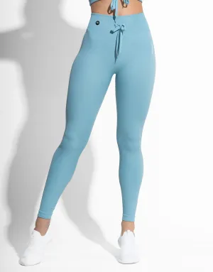 RIBBED AQUA SEAMLESS
