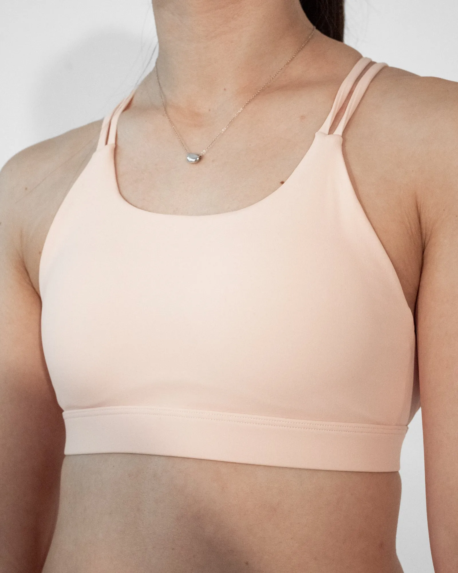 Rise and Shine 1.0 Sports Bra - Powder Pink