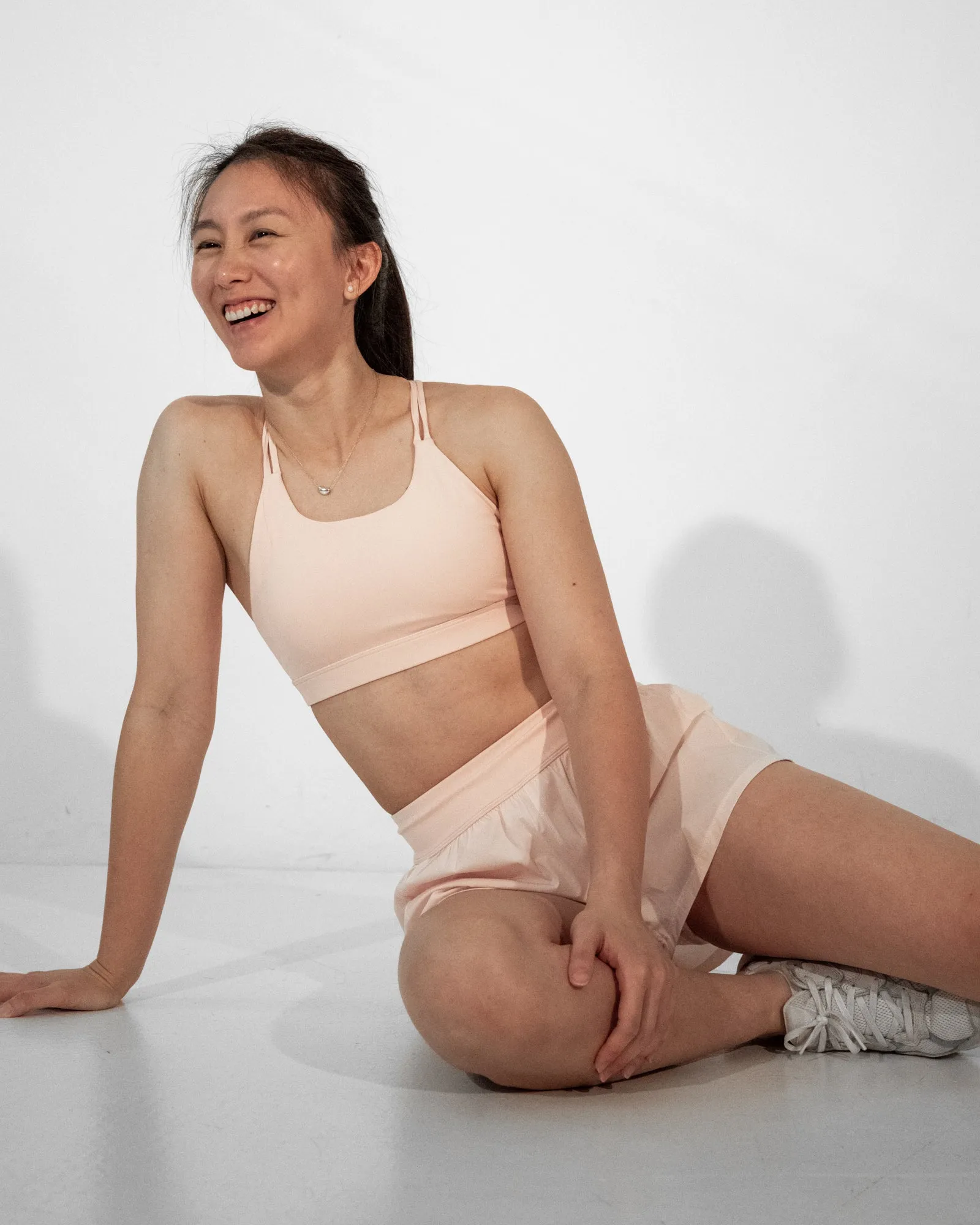 Rise and Shine 1.0 Sports Bra - Powder Pink