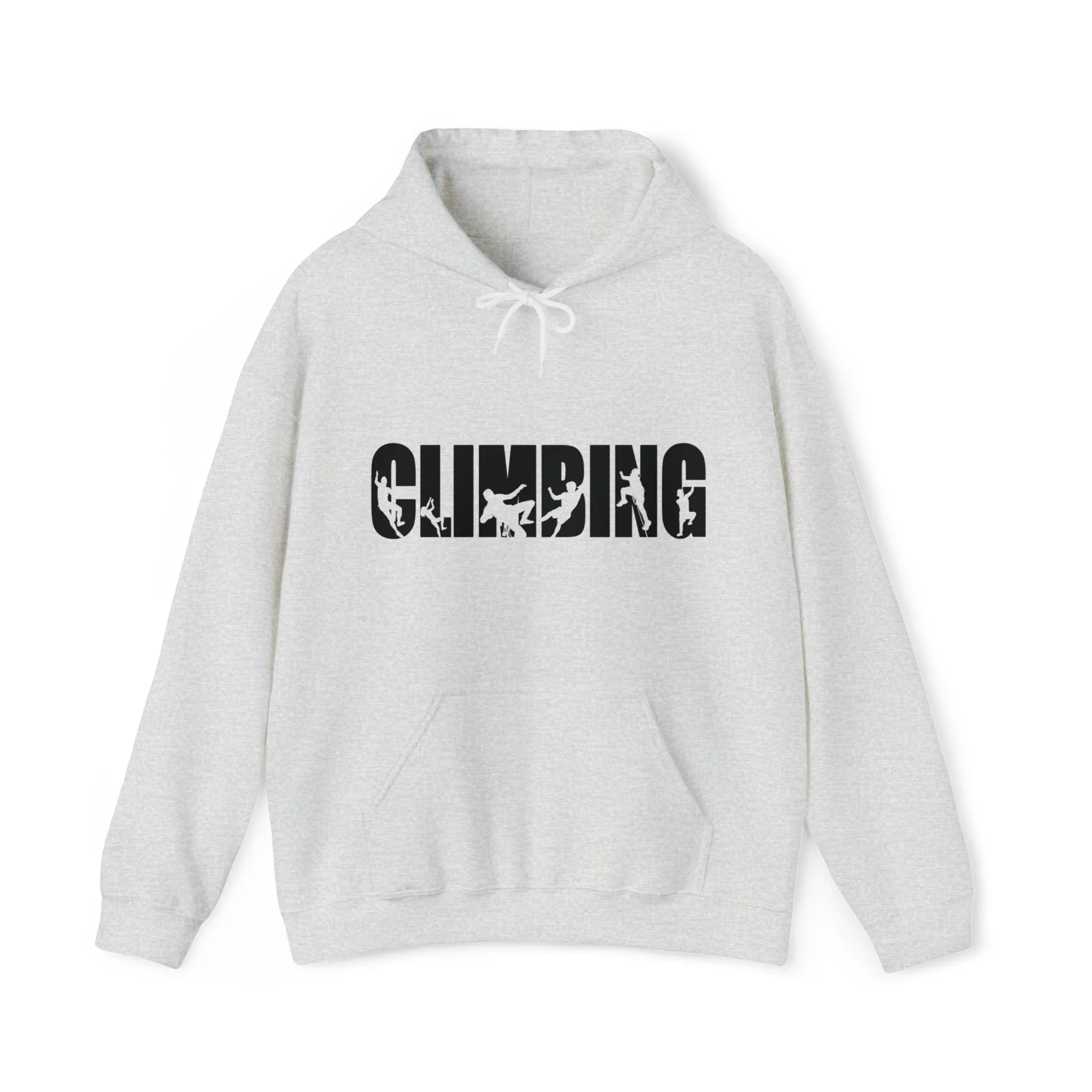 Rock Climbing Sweatshirt |Silhouette Climbers | Unisex Hooded Hoodie Sweatshirt