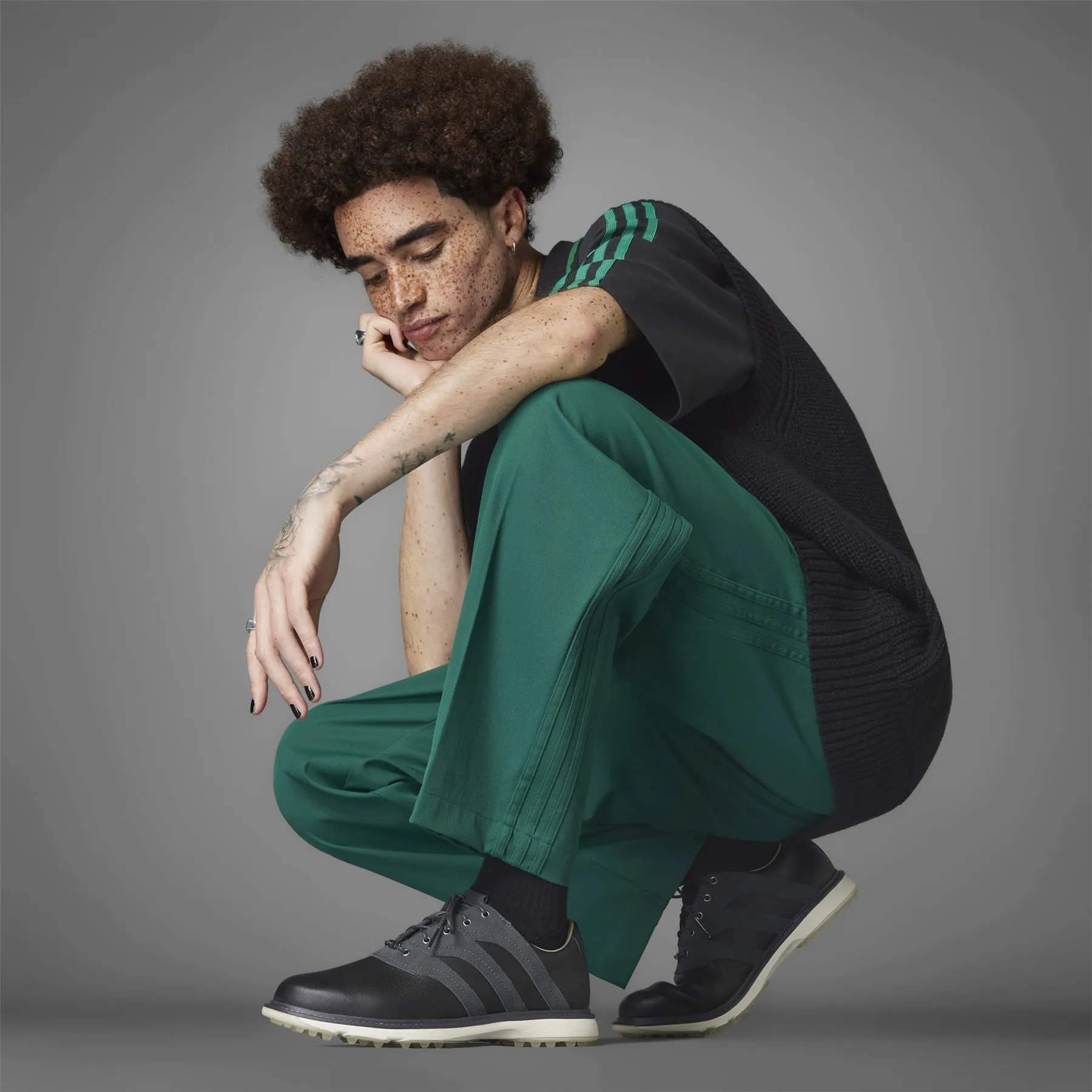 Rolling Links Chino Pants Green