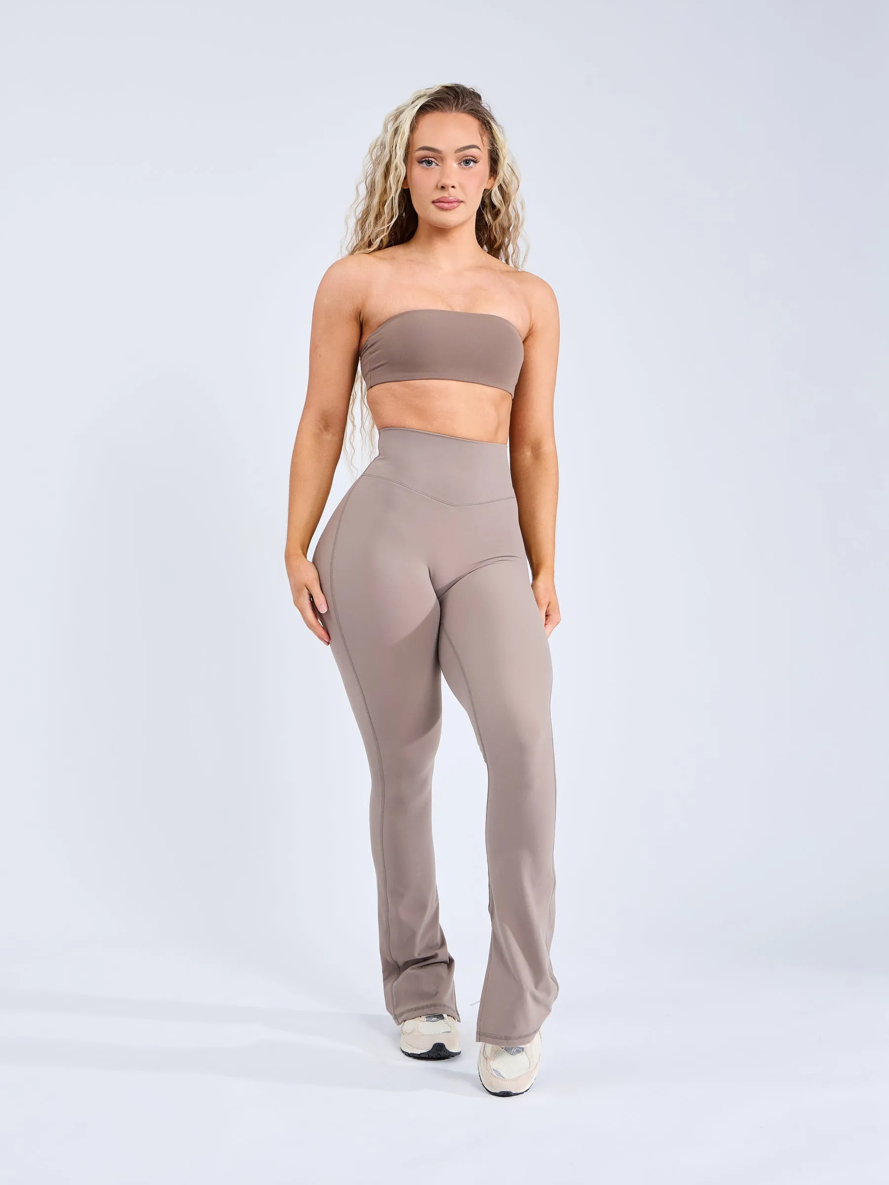 Rosa Boot Cut Legging - Chai Latte