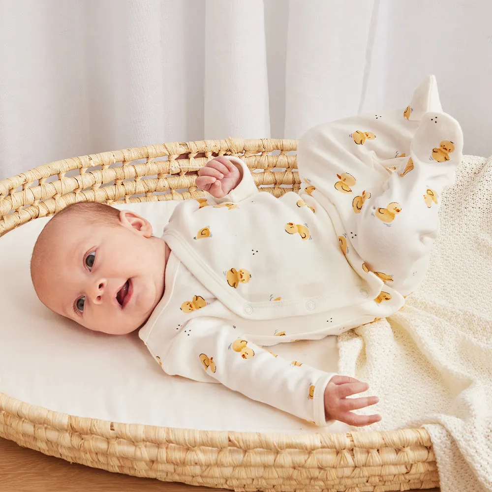 Rubber Duckie Print on Off-White Take Me Home Set
