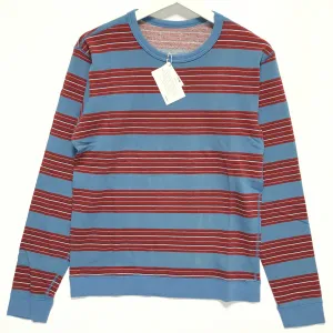 [S] DS! Visvim 11AW Antique Border Crew L/S Sweatshirt