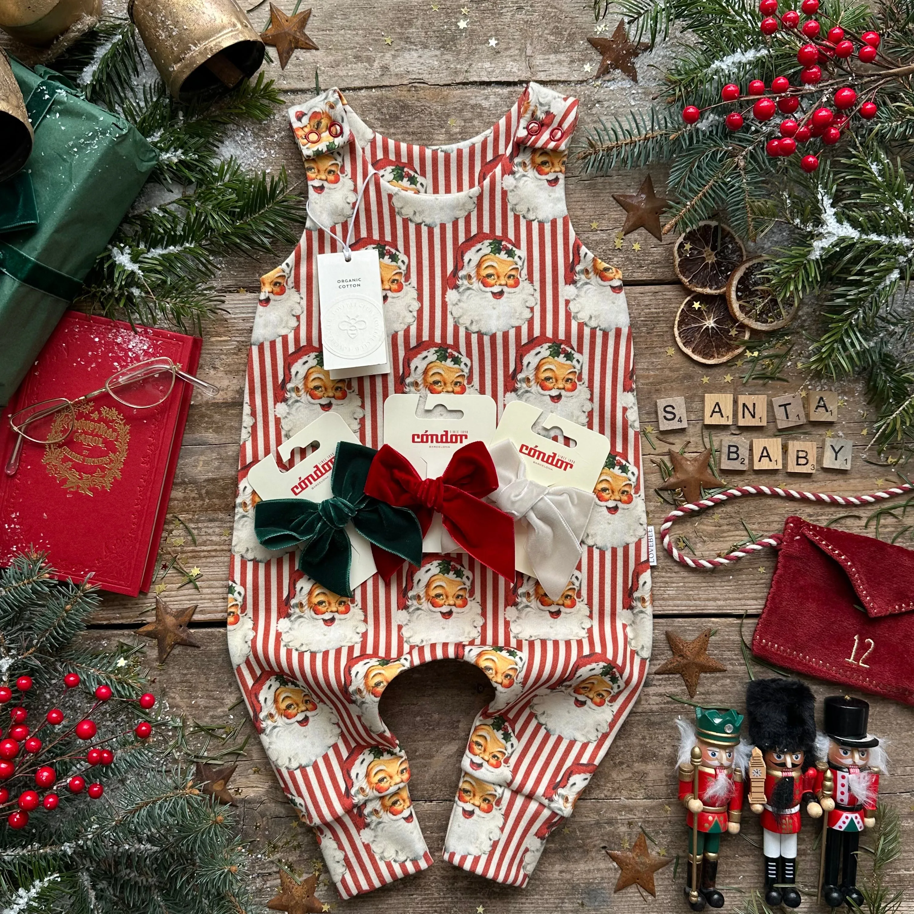Santa Stripe Harem Leggings | Ready To Post