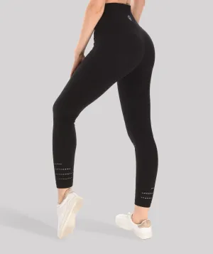Sarafinna Leggings High Waist Coal Black