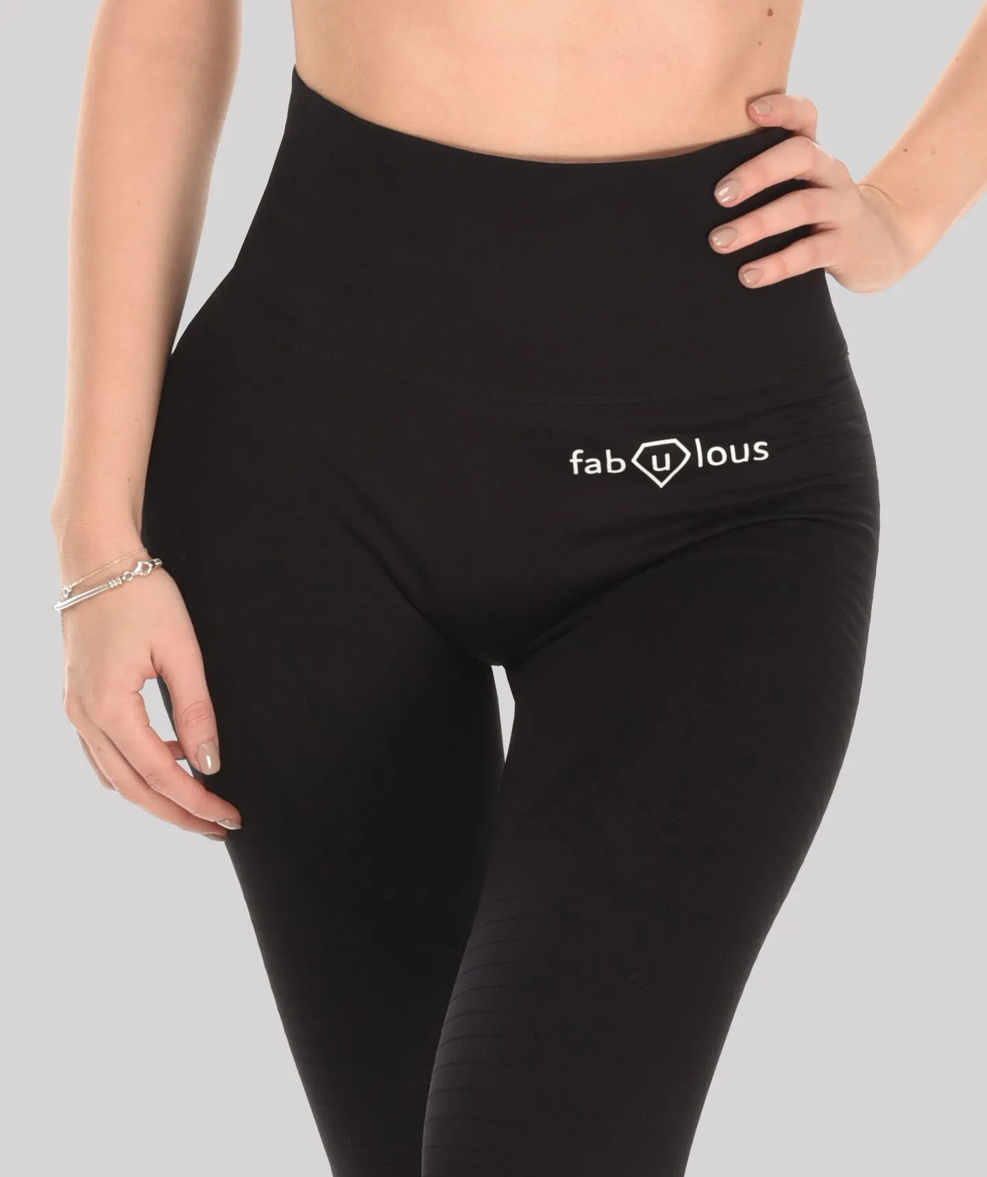 Sarafinna Leggings High Waist Coal Black