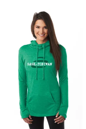 Saskatchewan Women's Lightweight Curling Hoodie