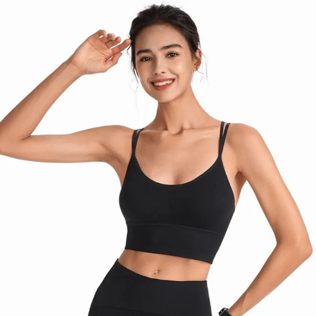 Seamless High Impact Cross Back Sport Bra