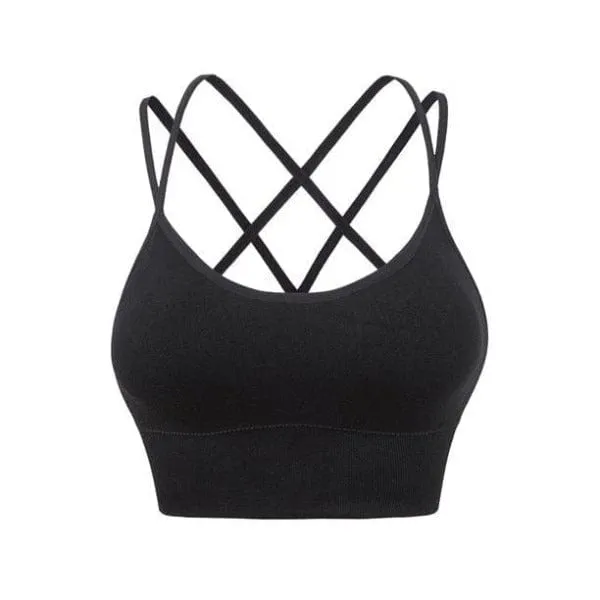 Seamless High Impact Cross Back Sport Bra