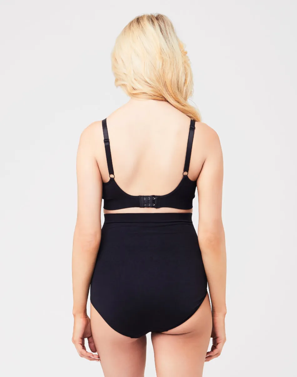 Seamless Nursing Bra Black