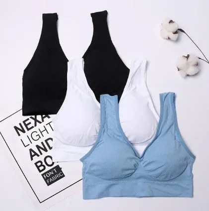 Seamless Push Up Bra 3 Pcs Set