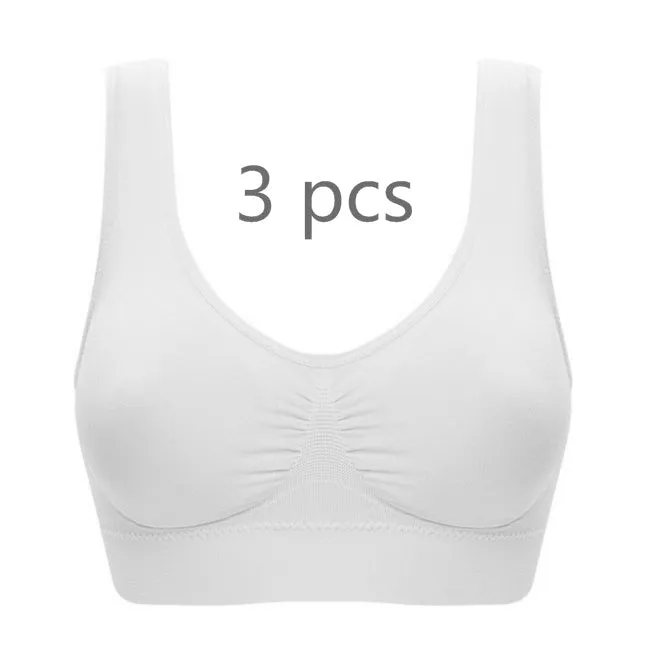 Seamless Push Up Bra 3 Pcs Set