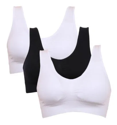 Seamless Push Up Bra 3 Pcs Set