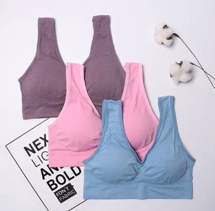 Seamless Push Up Bra 3 Pcs Set