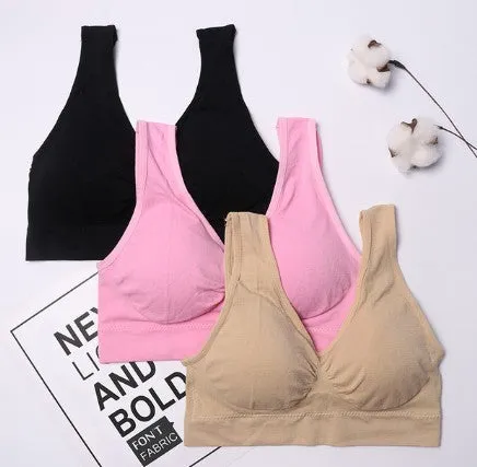 Seamless Push Up Bra 3 Pcs Set