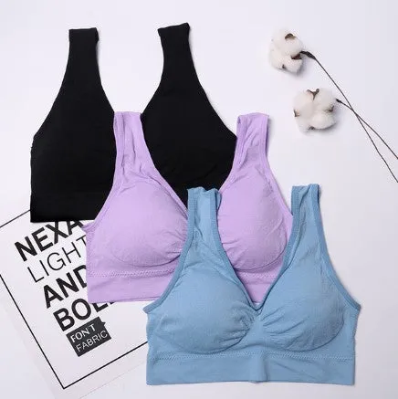 Seamless Push Up Bra 3 Pcs Set