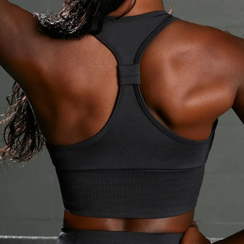 Seamless Workout Compression Outfit