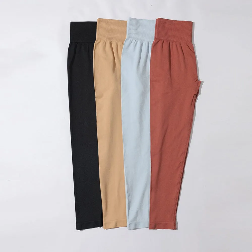 Seamless Workout Compression Outfit