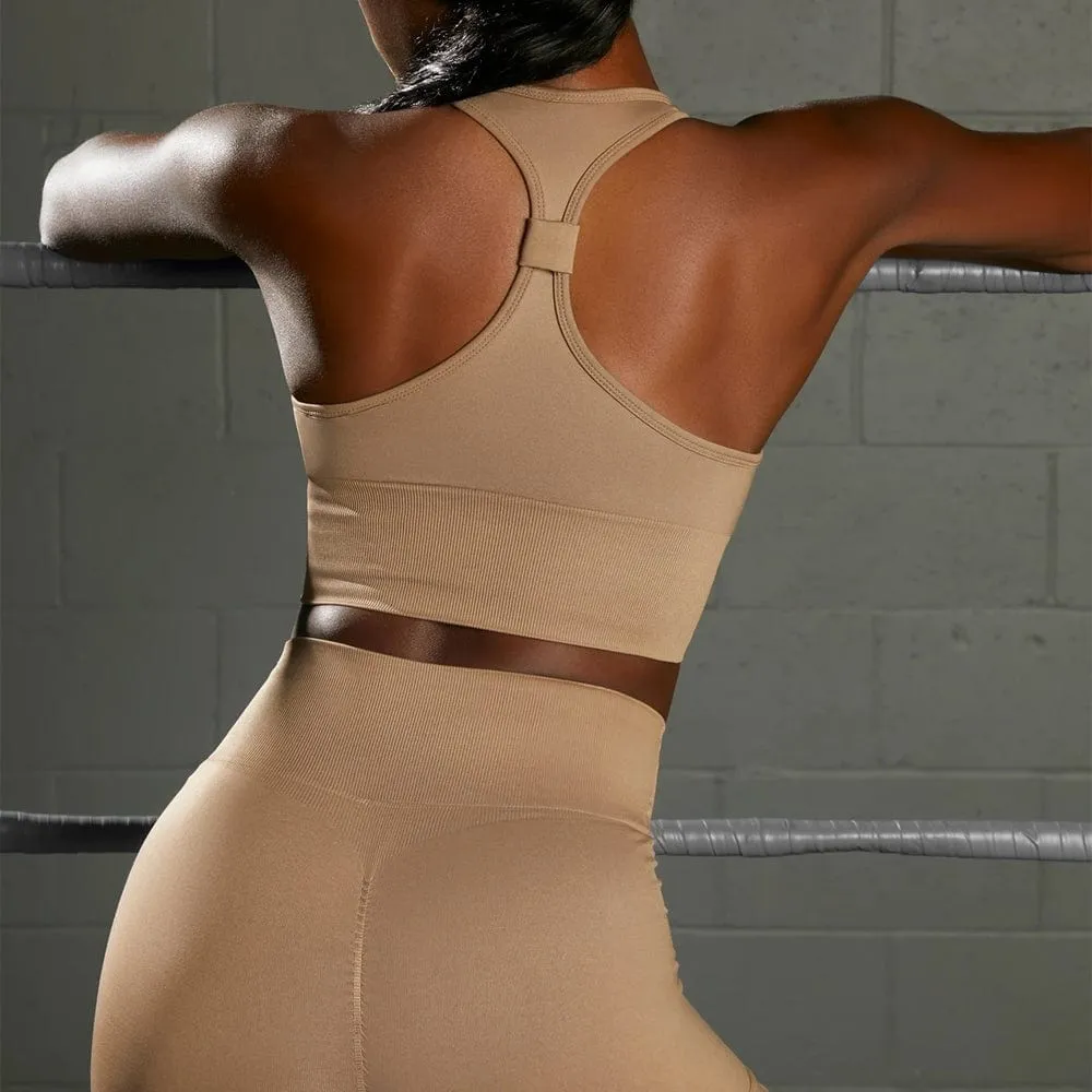 Seamless Workout Compression Outfit