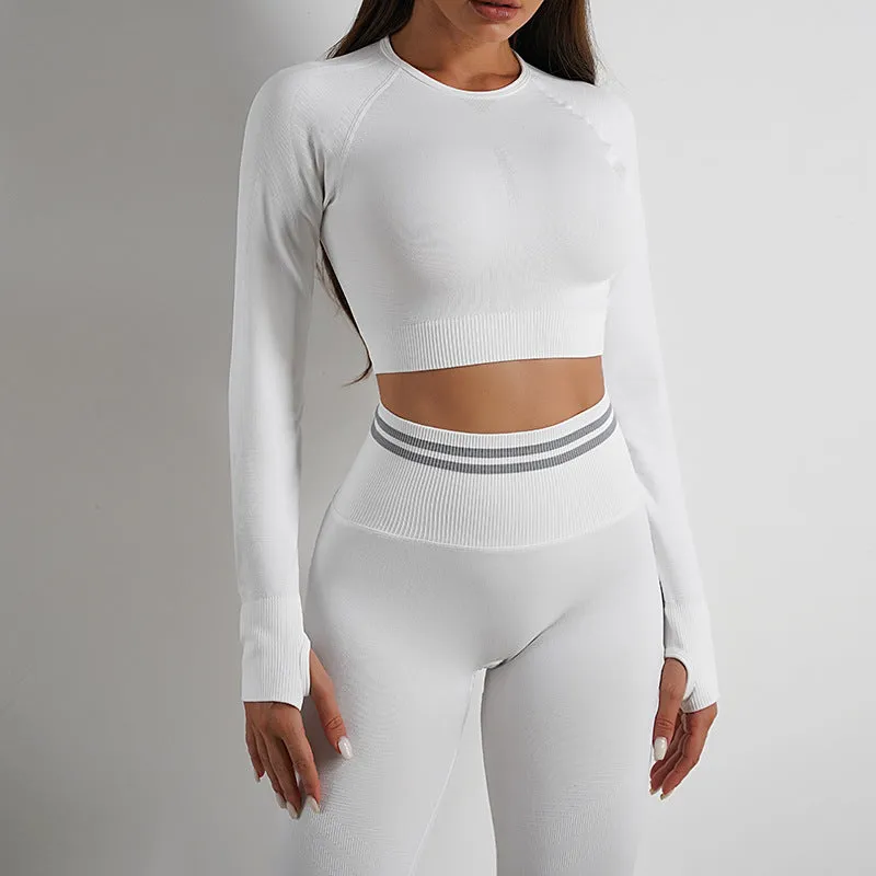 Seamless Yoga Pants & Tops Set