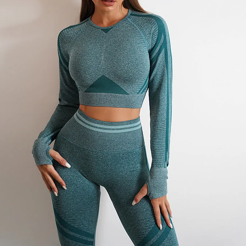Seamless Yoga Pants & Tops Set