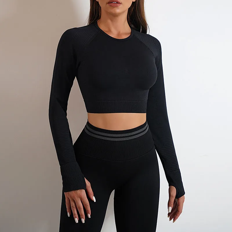 Seamless Yoga Pants & Tops Set