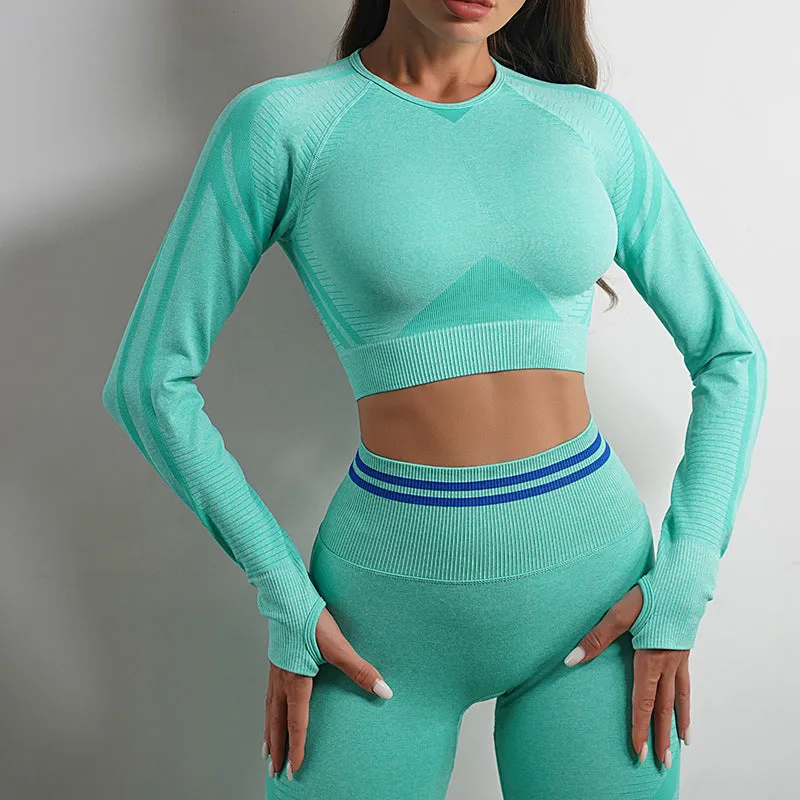 Seamless Yoga Pants & Tops Set